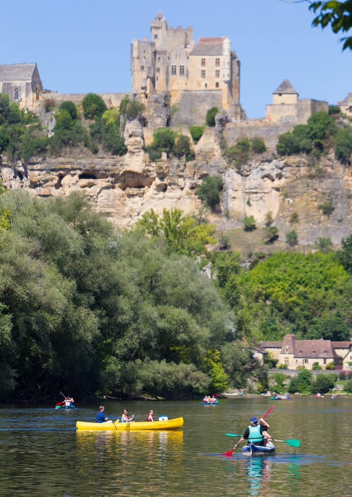 Balade en famille en canoë